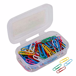 claro u shape 28 mm plastic box of 100 clips