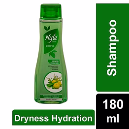 nyle shampoo dryness hydration 180ml