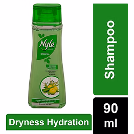 nyle shampoo dryness hydration 90ml