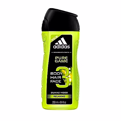 adidas shower gel pure game 250ml