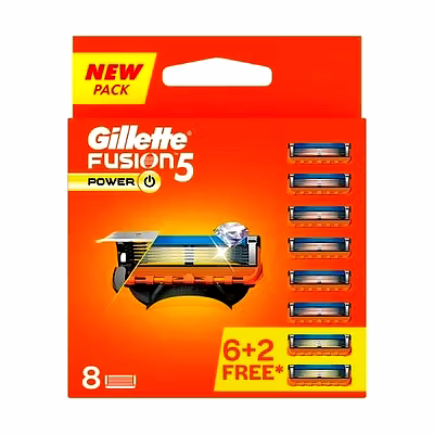 gillette fusion5 power 8s