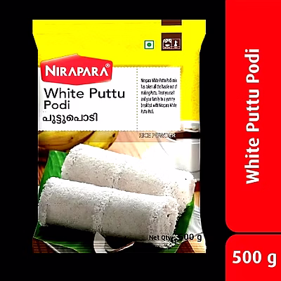 nirapara white puttu podi 1 kg