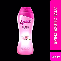 spinz talcum powder exotic 400gm