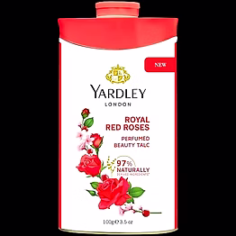 yardley talc red roses 100gm