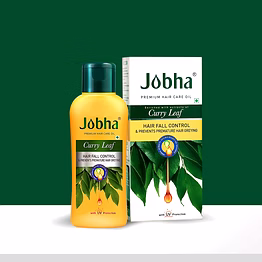 fairbeat jobha curry leaf oil100ml 279/- 72pcs