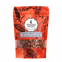 monsoon harvest millet mueselli-dark chocolate and