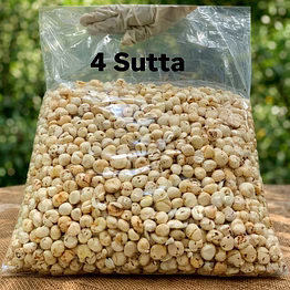 4 sutta standard commercial grade makhana plain fox nuts by inori