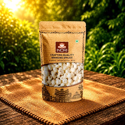 plain makhana 150g natural roasted fox nut snack