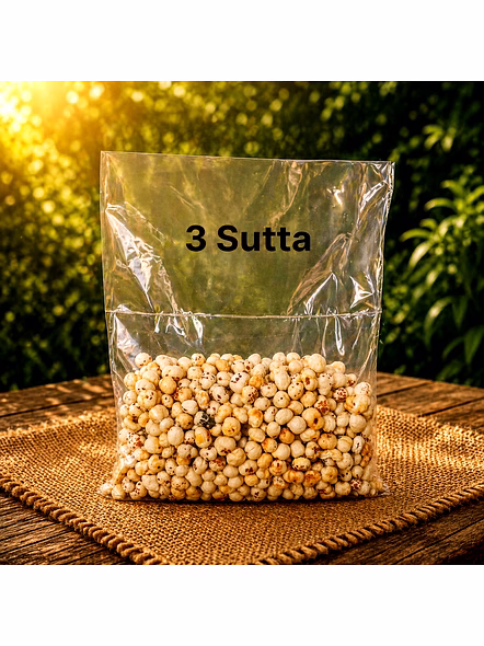 3 Sutta Economy Grade Makhana Plain Fox Nuts By Inori