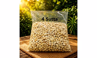 4 Sutta Standard Commercial Grade Makhana Plain Fox Nuts By Inori