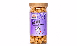 Cream & Onion Flavored Makhana Roasted Fox Nut Snack