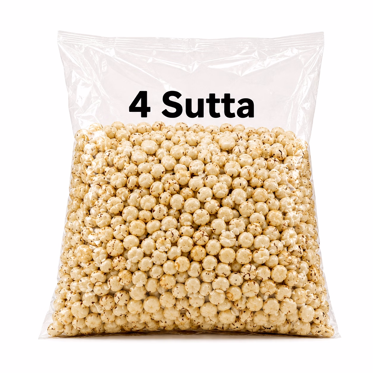 4 sutta standard commercial grade makhana plain fox nuts by inori