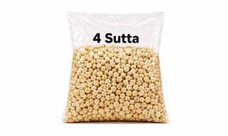 4 Sutta Standard Commercial Grade Makhana Plain Fox Nuts By Inori