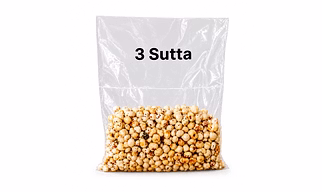3 Sutta Economy Grade Makhana Plain Fox Nuts By Inori