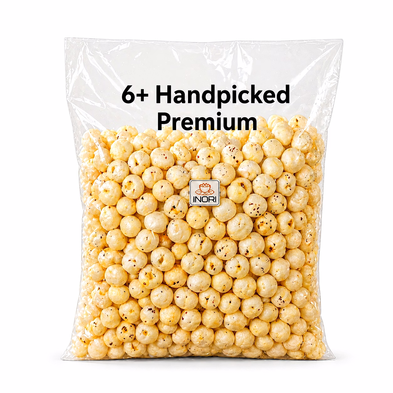 6+ handpicked premium grade makhana plain fox nuts by inori