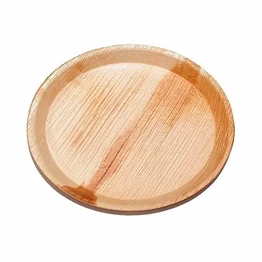 8" round areca leaf plate