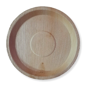 12"  round Areca leaf plats
