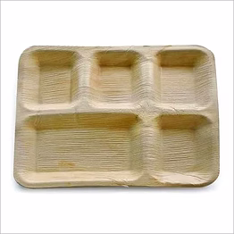 5cp rectangle areca leaf plate