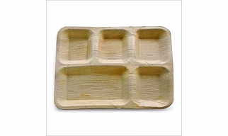 5CP RECTANGLE ARECA LEAF PLATE