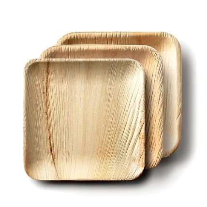 8&quot; square areca leaf plate-12685571