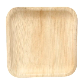 10" square areca leaf plate