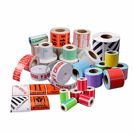 self adhesive labels & bar code labels