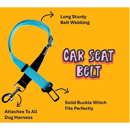 Car Seat Belt for Dogs-1