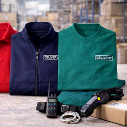 tr export delivery and logistics uniform t shirt export-quality uniform for wholesale & international distribution