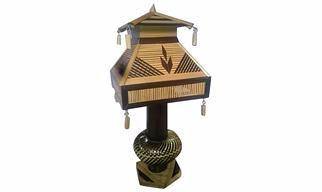 Bamboo Lamp| Elegant Design| Home Decor