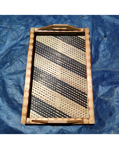 Bamboo Tray| Beautiful Design| Bamboo Serving Tray-12689913