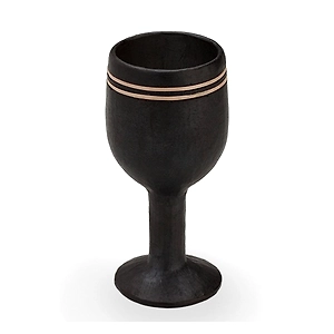 Stone Wine Glass| Black Marble Wine Glass| Muguni Stone Wine Glass