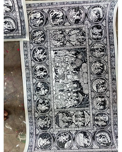 Pattachitra Painting | Lord Jagannath Pattachitra | Odisha Painting-5