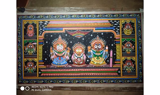 Pattachitra Painting | Lord Jagannath Pattachitra | Odisha Painting