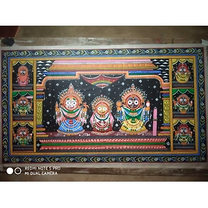 Pattachitra Painting | Lord Jagannath Pattachitra | Odisha Painting