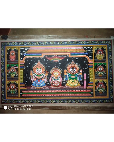 Pattachitra Painting | Lord Jagannath Pattachitra | Odisha Painting-12697645