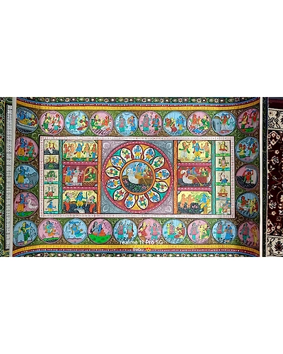 Pattachitra Painting | Lord Jagannath Pattachitra | Odisha Painting-2