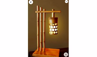 Bamboo Table Light