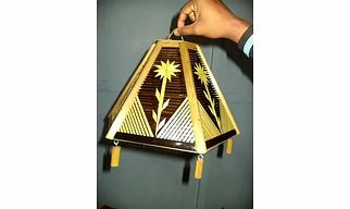 Bamboo Hanging Light