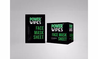 FACE MASK SHEET ( SOOTHING COLLAGEN AND ALOE ) by POWERWIPES
