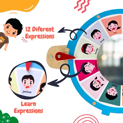 Birchwood Emotions Learning Spin Wheel-3