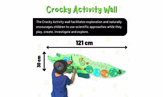 Crocky Busy Board Wall Panel