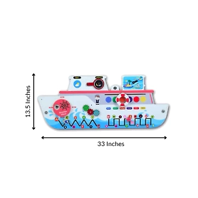 Sea Ship Busy wall Board