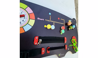 Oreo Busy Wall Panel With 9+ Activities