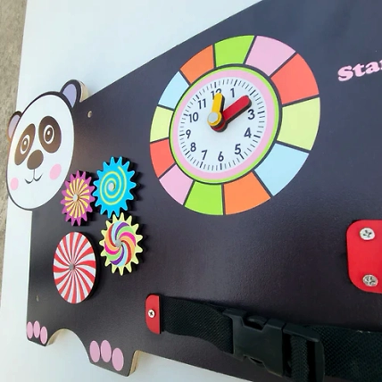 Oreo Busy Wall Panel With 9+ Activities-2