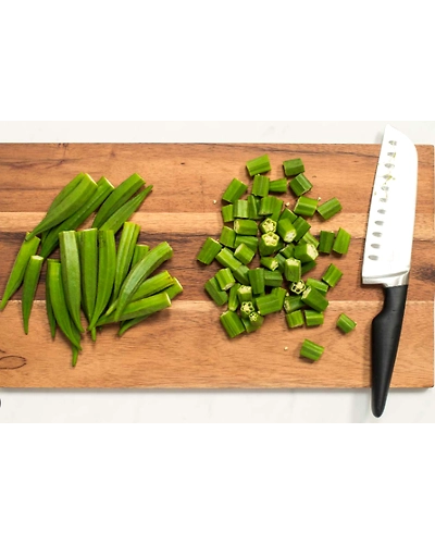 Frozen okra cut-1
