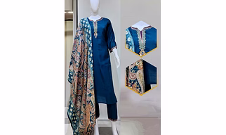 3PCS MULTICOLORS KURTI