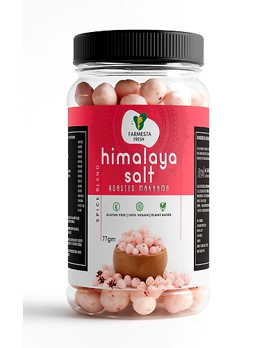 Farmesta Fresh Himalaya Salt Roasted Foxnut Makhana – 80gm-3