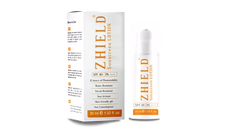 Zhield Photostable Sunscreen Gel 30 ML