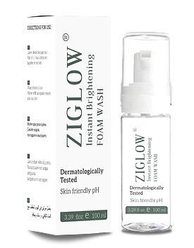 ZiGlow Instant Brightening Foam Wash 100 ML