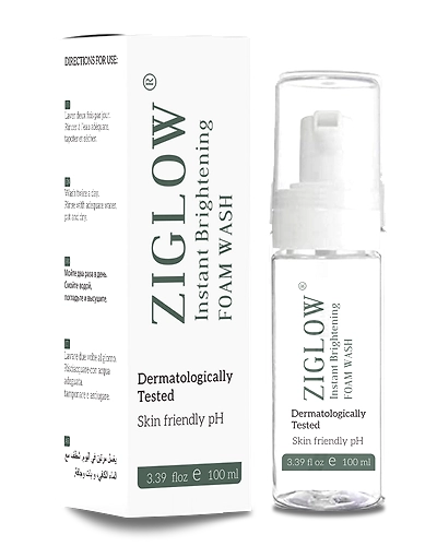 ZiGlow Instant Brightening Foam Wash 100 ML-12692631
